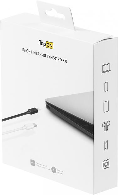Адаптер TopON TOP-HW65QW автоматический 65W 5V-20V 3.25A от бытовой электросети фото 6