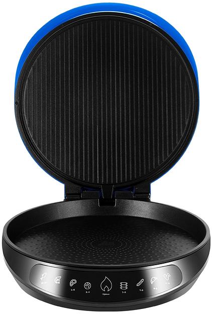 Пиццамейкер Kitfort КТ-3680 1800Вт синий/черный фото 4