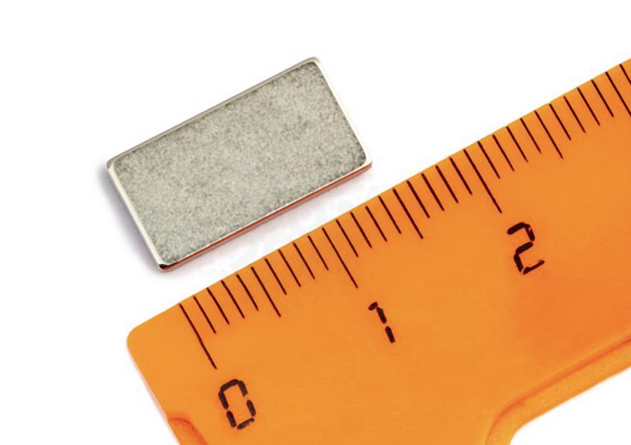 Неодимовый магнит прямоугольник 15х8х1 мм с клеевым слоем, опт фото 1