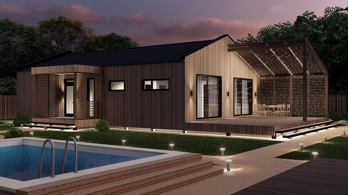 Проект дома «Финляндия XL» базовая фото 1