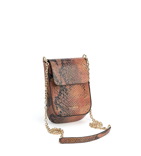 Сумка женская «Ivy» рыжая ОПТ фото 1