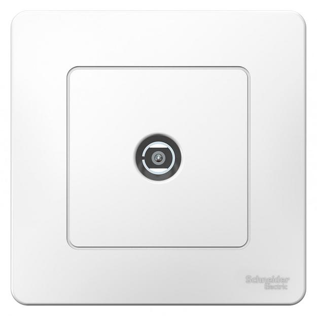 Systeme electric BLNTS000011 BLANCA С/У КОННЕКТОР ТВ, БЕЛЫЙ фото 3