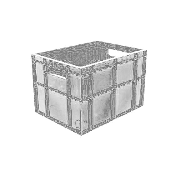 Ящик Финпак 400x300x280 мм белый фото 1