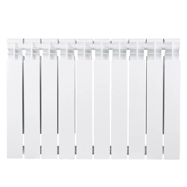 Радиатор биметаллический секционный 500/80/10 боковое подключение фото 2