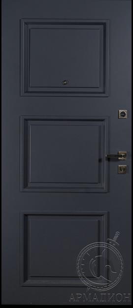 Наружная панель на входную дверь филенка «Трио» фото 1