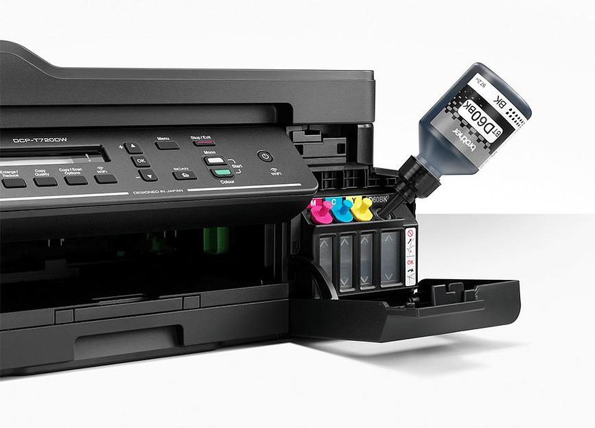 МФУ струйный Brother InkBenefit Plus DCP-T720DW (DCPT720DWR1) A4 Duplex WiFi USB черный фото 1