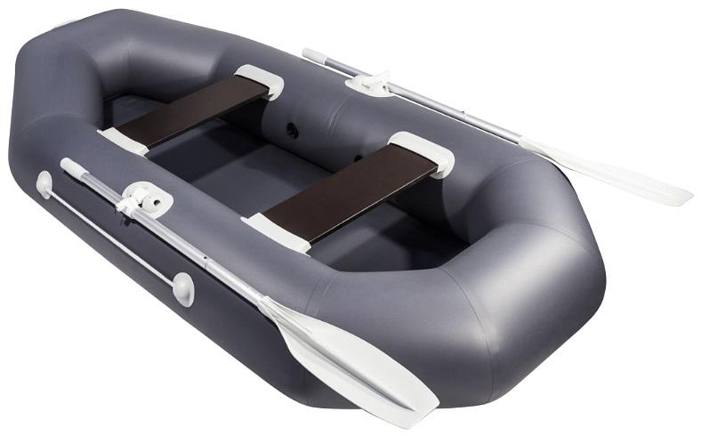 Лодка Барс 240, габариты: 2400*1200*340 мм., цвет: графит фото 2