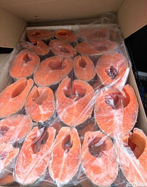 Стейк крупной форели свежемороженый фото 1