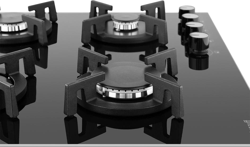 Газовая варочная поверхность WEISSGAUFF HG 640 BGV фото 5