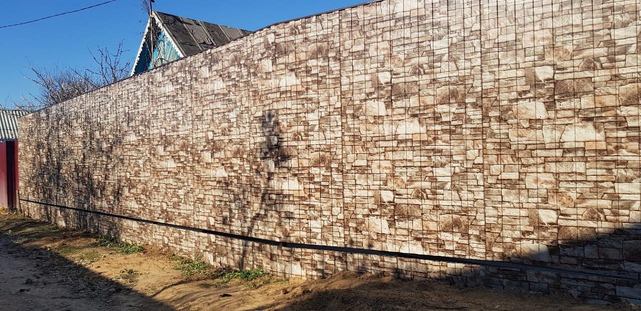 Заборы из профнастила опт фото 3