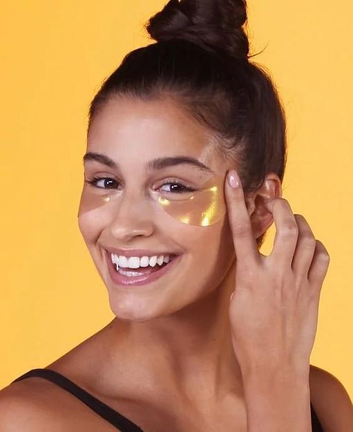 Гидрогелевые патчи для глаз Shonantto Золотые (Hydrogel Eye Patches Gold sachet 2 patchs), опт фото 4