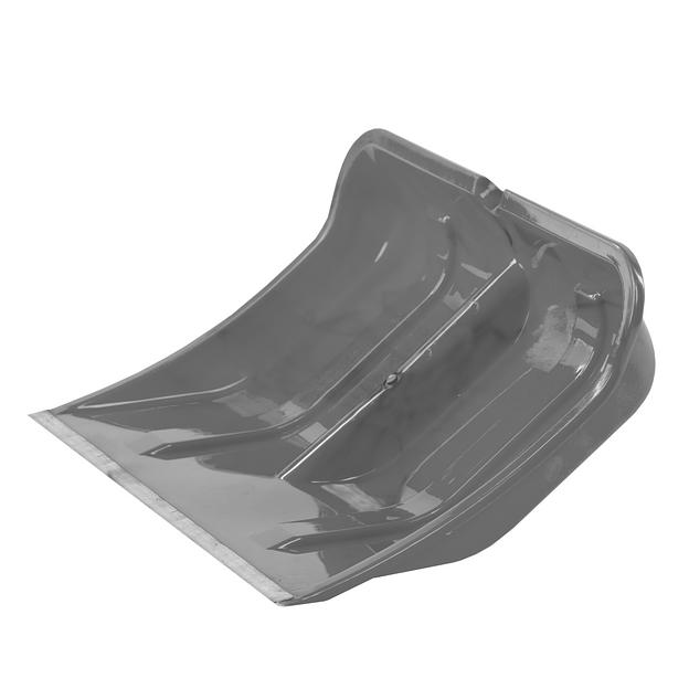 Лопата для снега № 2 «Бригадир» с металлической накладкой, опт фото 1