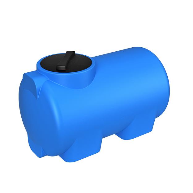 Емкость H 300 л синяя фото 1