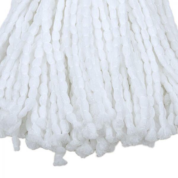 Насадка МОП веревочная для швабры, крепление еврорезьба, микрофибра, длина 24 см, 115 г, LAIMA, 603123 фото 3