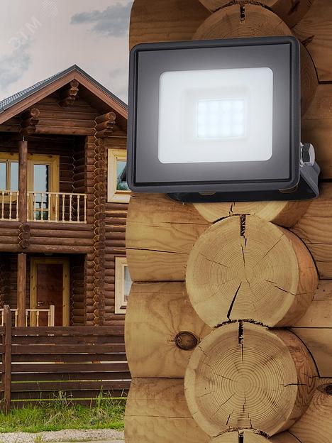 ЭРА Б0052021 Прожектор светодиодный уличный LPR-023-0-65K-010 10Вт 6500K 800Лм IP65 фото 6