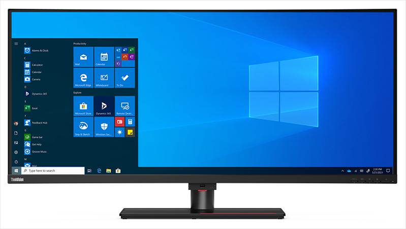 Монитор Lenovo ThinkVision P40w-20 39.7" 21:9 UHD (5120x2160) IPS, 4ms, 1000:1, 300cd/m2, 178/178, 2xThunderblot 4, 1xHDMI 2.0, 1xDP 1.4, USB HUB (5xUSB 3.2 Gen 1), 1xAudioOut(3.5 mm), Tilt, Swivel, Lift,3YR (62C1GAT6EU) фото 1