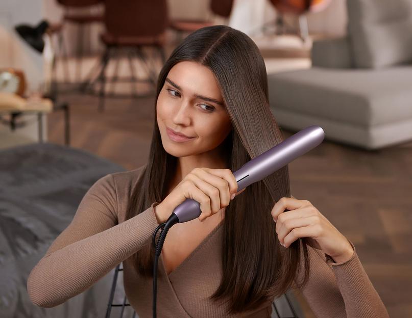 Выпрямитель, 5000 Series, 1,8 м, керамика с аргановым маслом, светло-розовый металлик фото 8