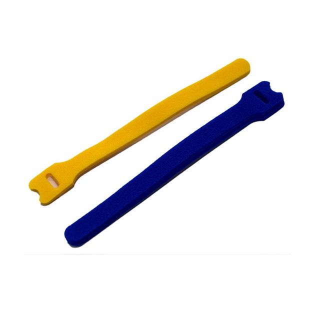 Крепеж Hyperline WASN-125-mix-10 Хомут для кабеля, липучка с мягкой застежкой, 125x14мм, цвет в ассортименте (10шт.) фото 2