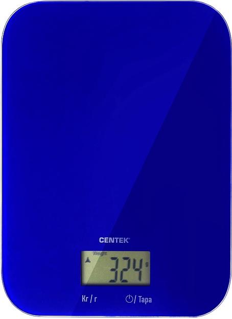 Весы кухонные Centek CT-2481 LCD BLUE фото 1