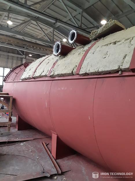 Резервуар РГСп 75 м³ с утеплением фото 1