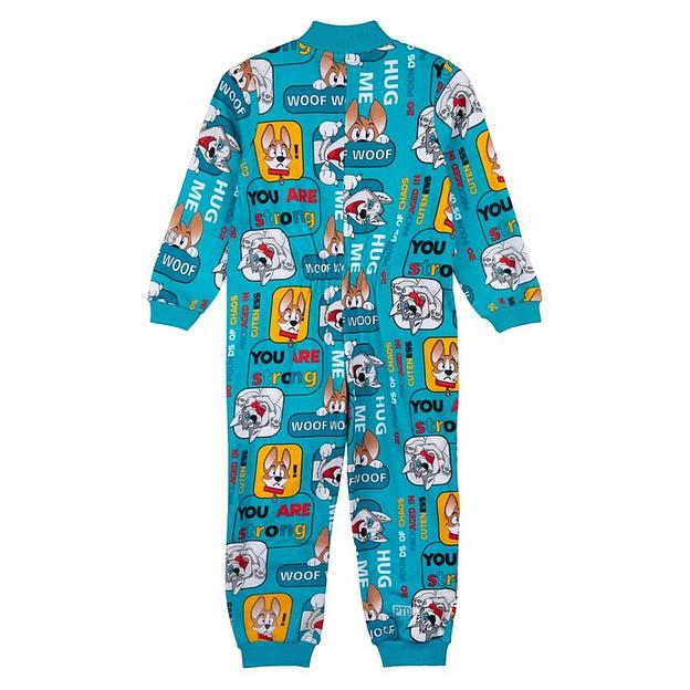 Комбинезон для мальчиков PlayToday «Best Friend», рост 116 см, разноцветный ОПТ фото 3