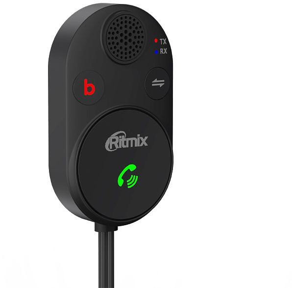 Автомобильный FM-модулятор Ritmix BTR-200 черный BT USB (80002461) фото 2