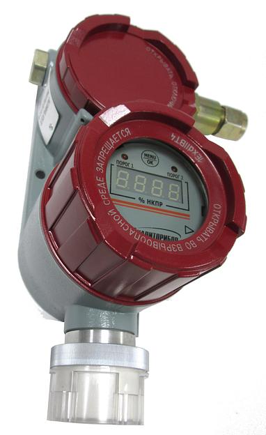 ДАК-CH4-129 ИБЯЛ.418414.071-129 датчик-газоанализатор CH4 взрывозащищённый одноканальный инфракрасный с блоком БПС-21М невзрывозащищённого типа, корпус из нержавеющей стали, рабочая температура от -60 до +80 °С, IP66-68, диапазон измерения 0 - 100 % НКПР, фото 2