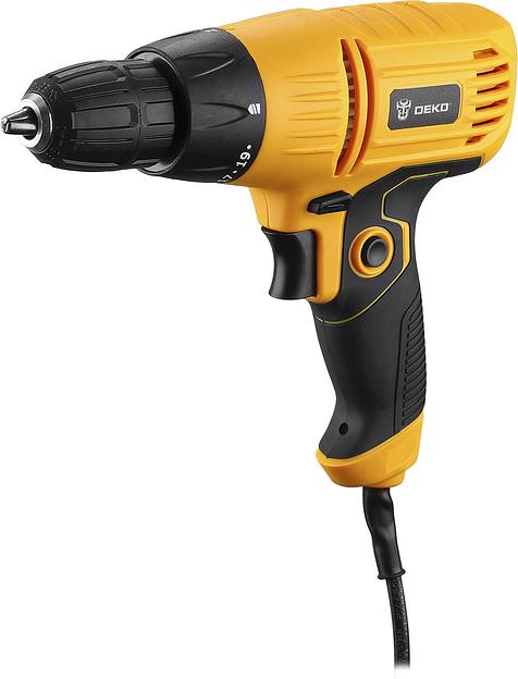 Дрель-шуруповерт Deko DKSD500W 500Вт патрон:быстрозажимной (063-4053) фото 1