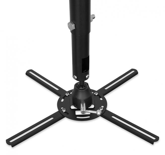 Кронштейн для проектора Buro PR06-B черный макс.20кг потолочный поворот и наклон фото 3