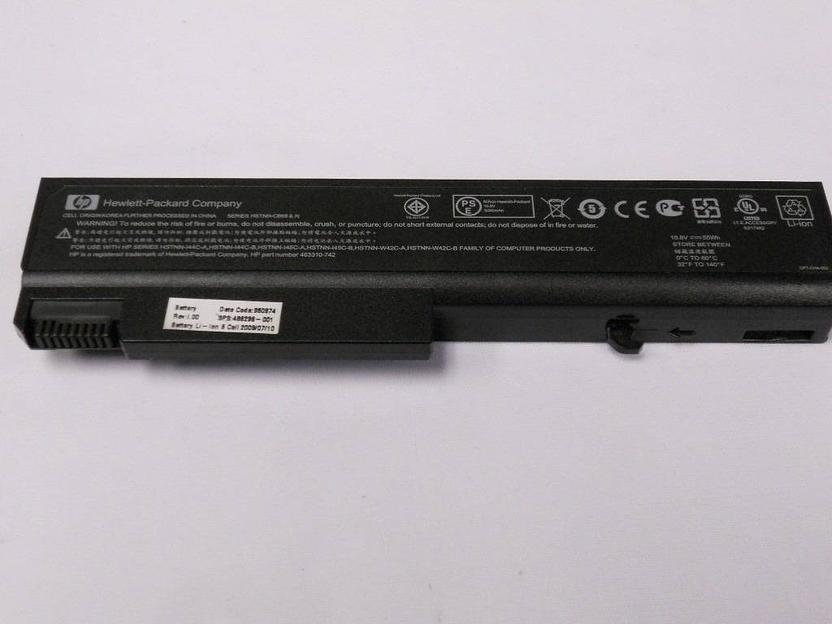 Батарея для HP 6440b/6450b/6530b/6540b/6545b/6550b/8440p (593578-001/HSTNN-UB69/HSTNN-I44C/KU531AA/TD06) 47-55Wh 6cell фото 1