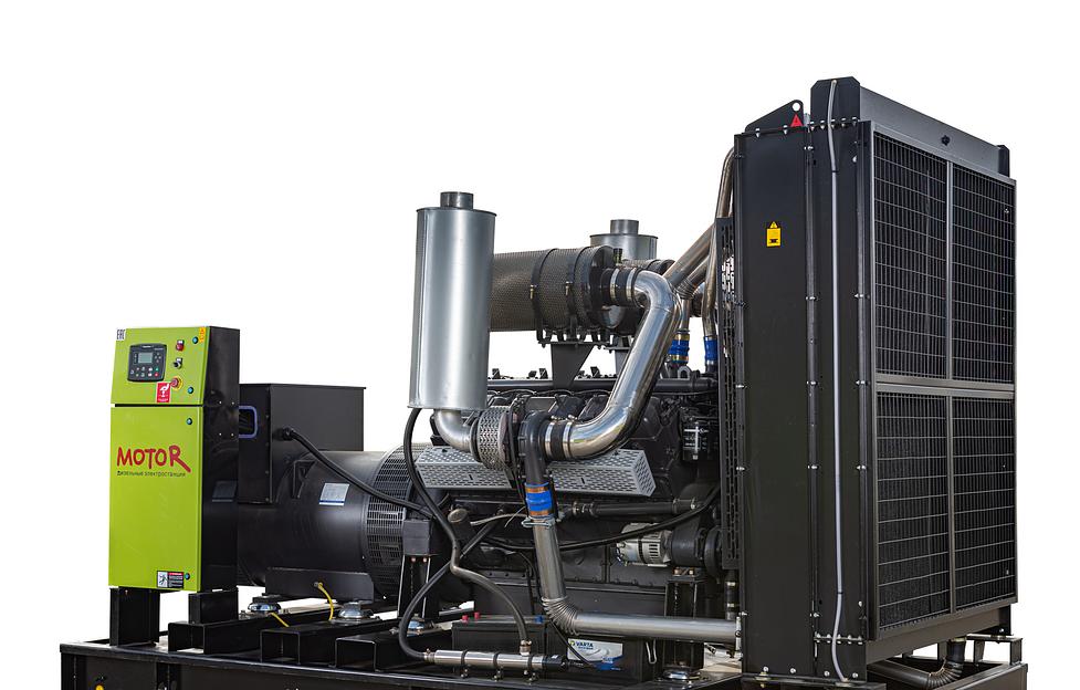 Дизельный генератор Motor АД600-Т400 открытого типа ОПТ фото 2
