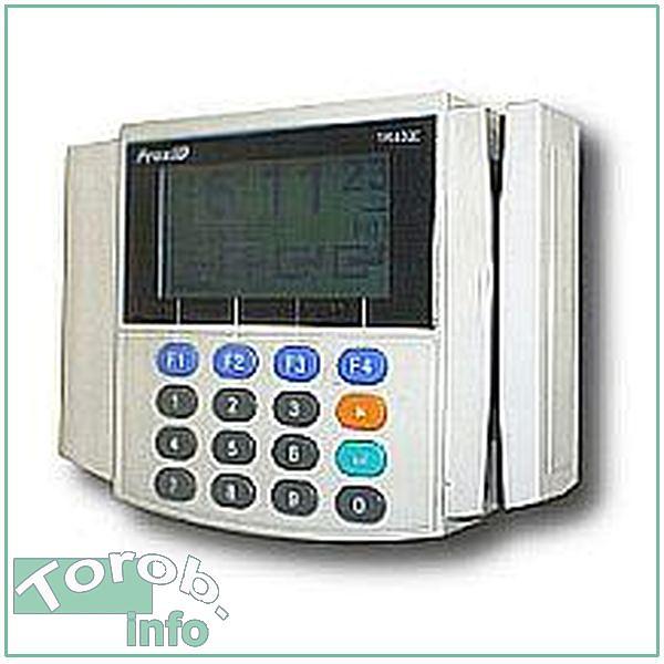 TR4020M Терминал учета рабочего времени, встроенный 3,5`` дисковод,. считыватель магнитных карт  фото 1