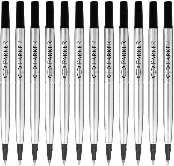 Стержень роллер Parker Quink RB Z01 (CW1950278) M 0.7мм черные чернила без упак. фото 1