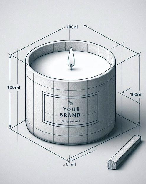 Ароматическая свеча под вашим брендом фото 1