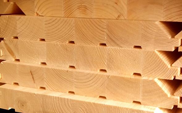 Имитация бруса клееная строганная 27х225х6000 опт фото 1