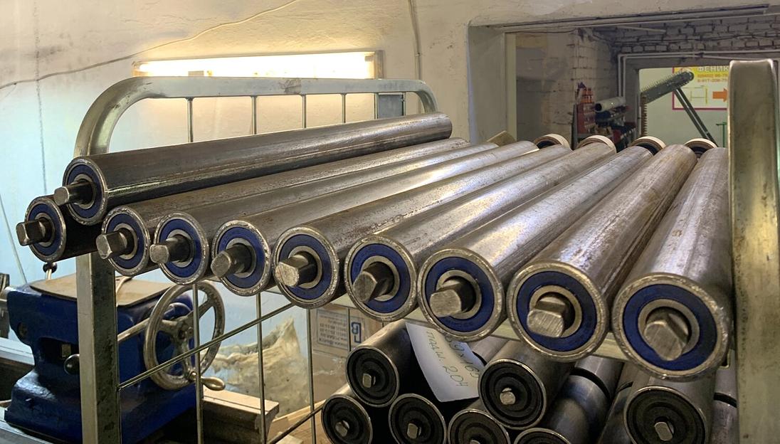 Ролики для поддержки нижней ветви конвейерной ленты фото 3