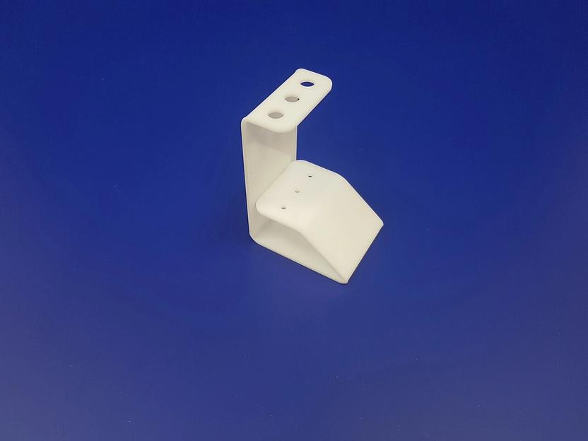 Подставка для ручек карандашей кистей 3 секции.(вертикальное размещение, место для логотипа, белая) фото 4