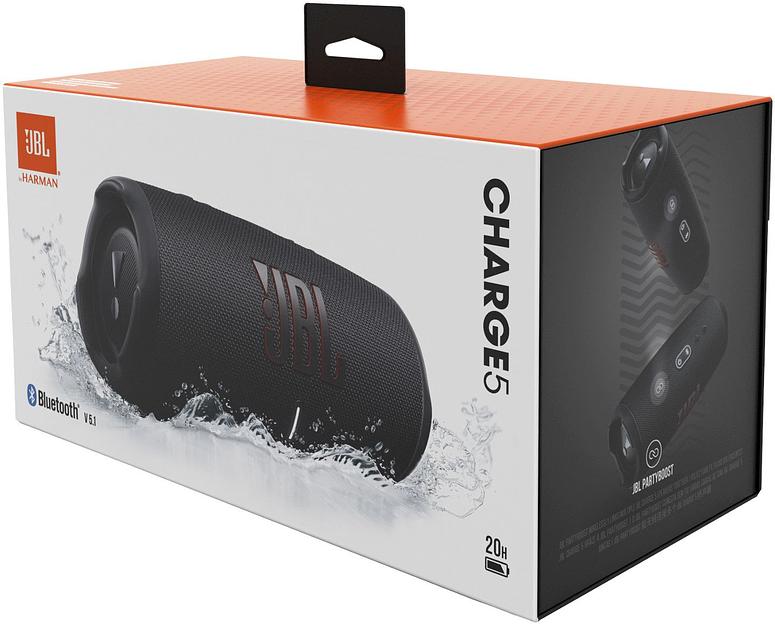 Колонка порт. JBL Charge 5 черный 30W 2.0 BT 15м 7500mAh (JBLCHARGE5BLK) фото 8