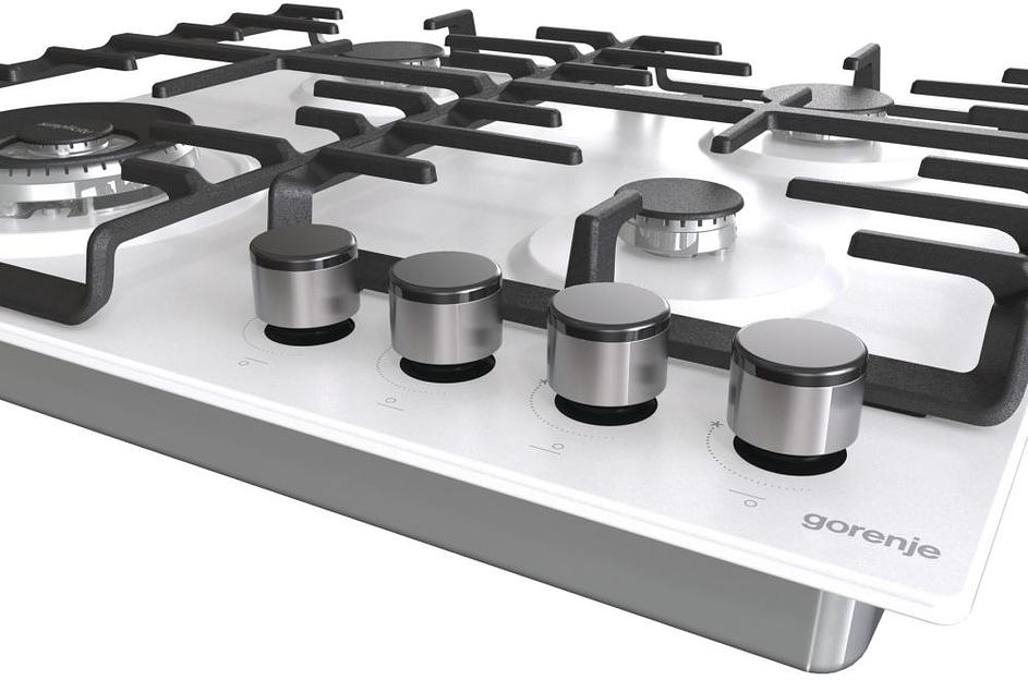 Газовая варочная поверхность Gorenje GW642SYW белый фото 6