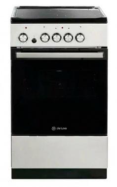 Плита Электрическая De Luxe 506004.04эс-010 нержавеющая сталь фото 1