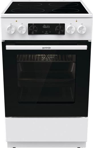 Плита Электрическая Gorenje GEC5C61WG белый стеклокерамика (без крышки) фото 1