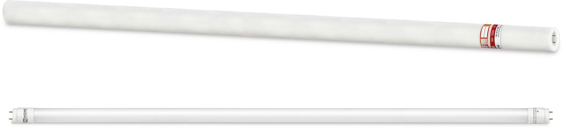 Лампа светодиодная LED-T8-М-PRO 20Вт 230В G13 6500К 2000Лм 1200мм матовая IN HOME фото 1