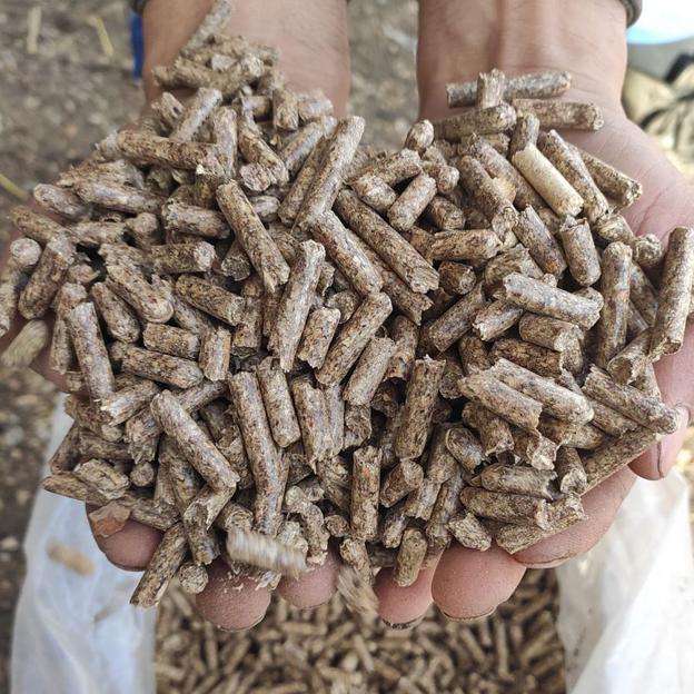 Индустриальные гранулы d 6-8 мм опт фото 2