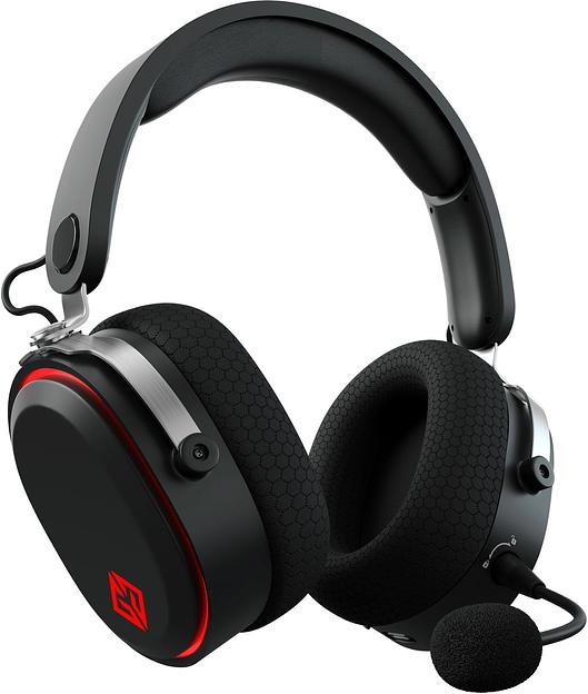 Наушники с микрофоном GMNG GG-HS405W черный/черный мониторные BT/Radio/3.5mm оголовье (1899873) фото 2