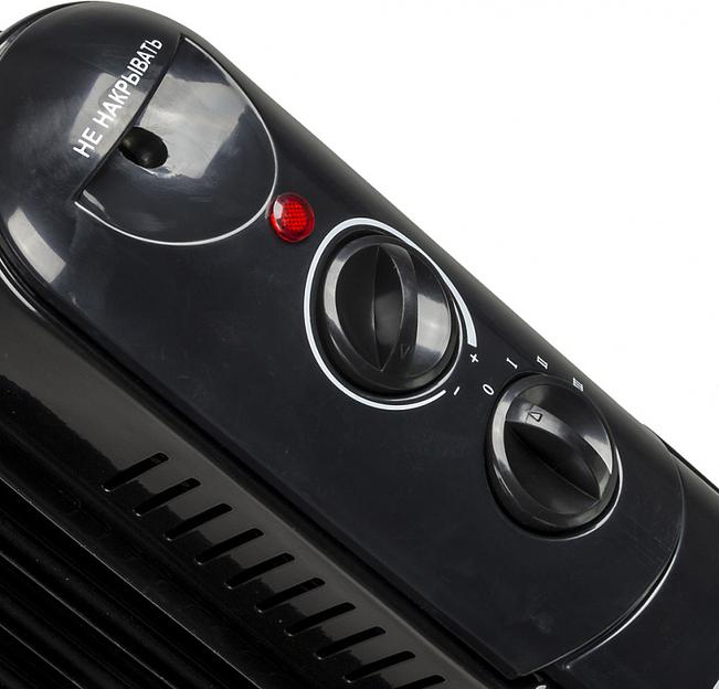 Радиатор масляный Ресанта ОМПТ-7НЧ 1500Вт черный фото 4