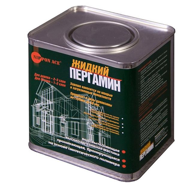 Жидкая гидроизоляция для бетона и дерева Nippon Ace 2,4 кг фото 1