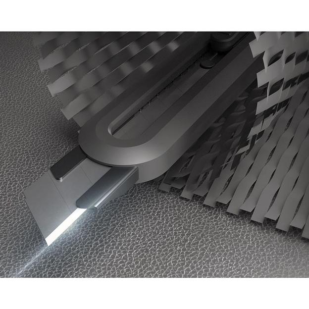 Нож Deli Технический нож "Home Series Gray" Deli HT4018C ширина лезвия 18мм, эксклюзивный дизайн, корпус из высококачественного софттач пластика фото 6