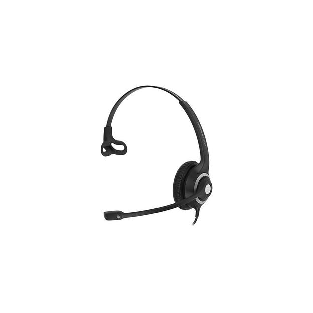 Гарнитура EPOS Sennheiser SC 230 USB, для контактных центров, накладные, проводные, моно, черный [1000516] фото 1