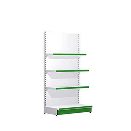 Стеллаж торговый пристенный СК100 Русь 1000x500x1900 4 полки фото 1