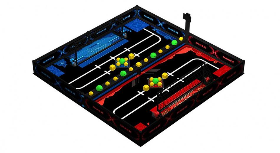 Соревновательное поле 2022 MakeX Explorer Arena фото 1